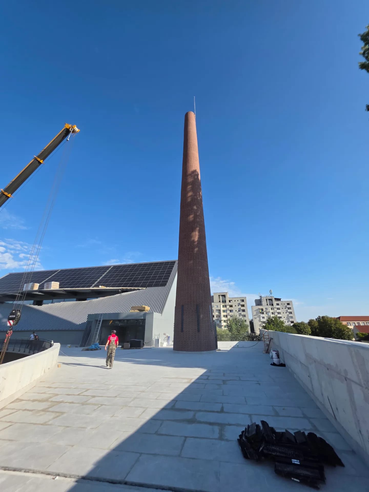 Structură metalică turn – Muzeul Industrializării Forțate